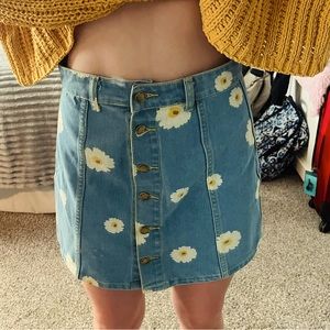 Denim skirt
